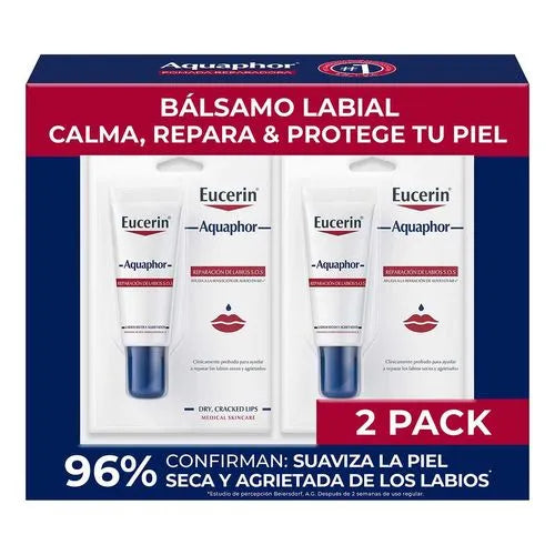 POM LAB EUCERI AQUAPHOR 10ML 2PK