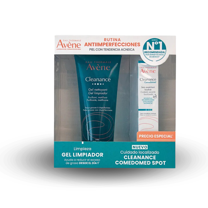Kit Avene Cleanance Gel + Comedomed Spot