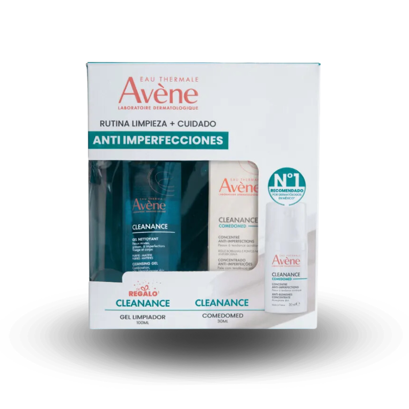 Kit Avene Ultramat Sin Color + Agua Termal