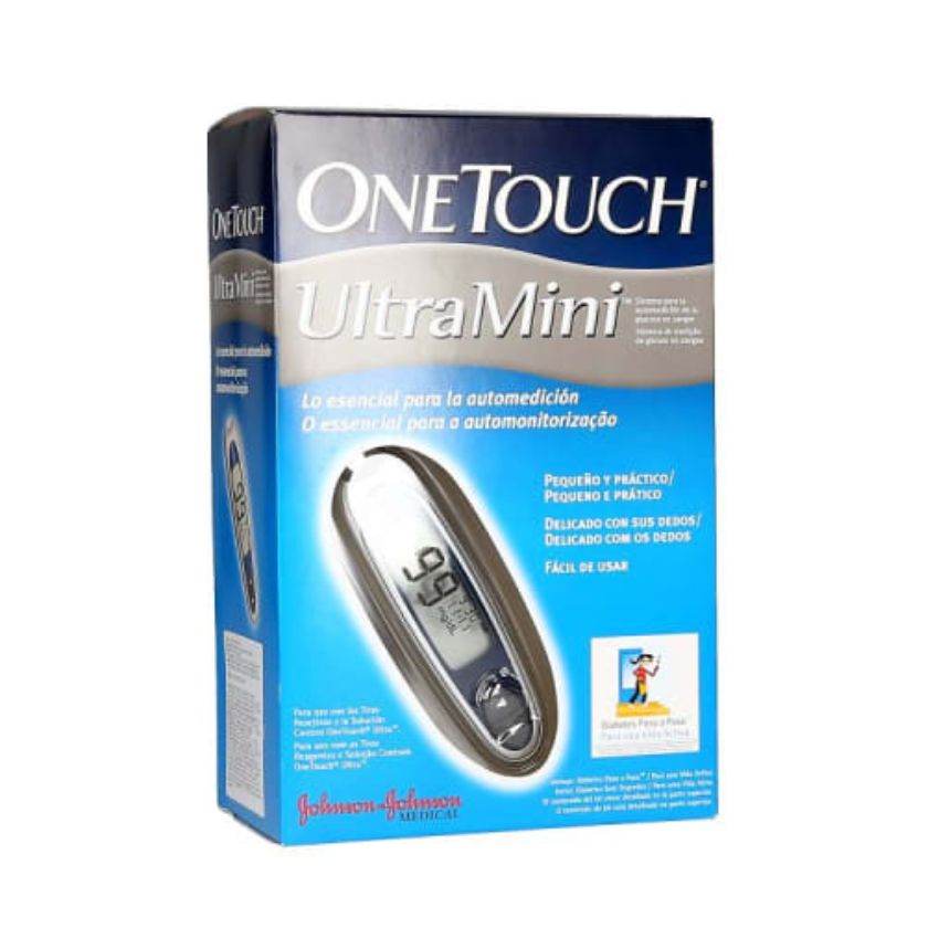 ONE T ULT MINI MED GLUCOMETRO PLATA