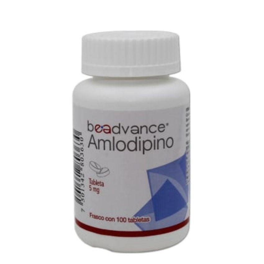 AMLODIPINO 100 TAB 5 MG