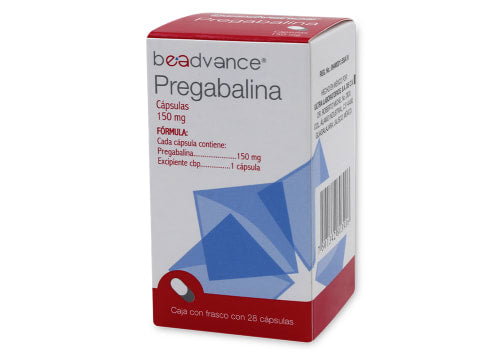 PREGABALINA 28 CAPS 150 MG