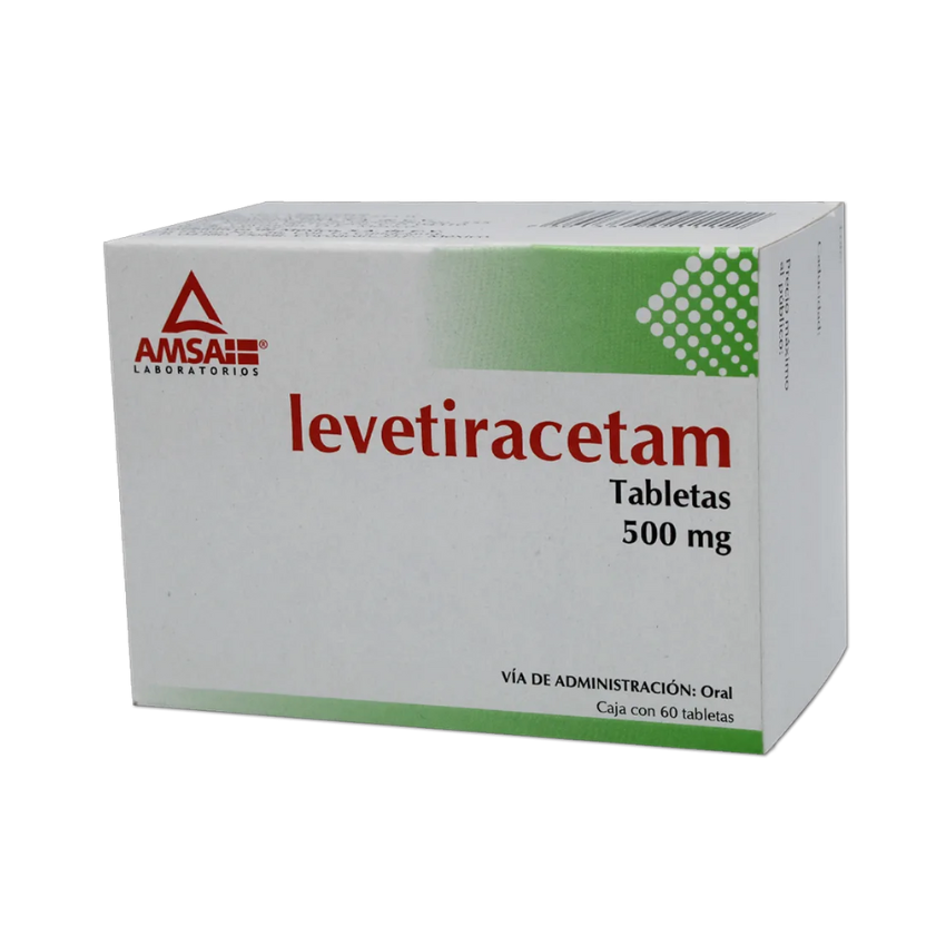 LEVETIRACETAM TAB. 500 MG. CAJA C/60