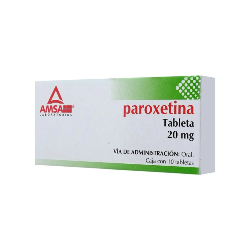 PAROXETINA TAB 20 MG CAJA C10