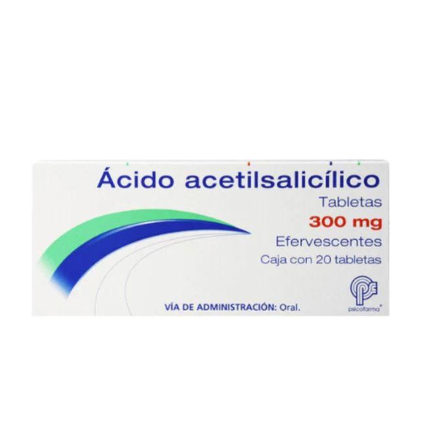 ACIDO ACETILSALICILICO TAB. EFERV. 300 MG. C/20