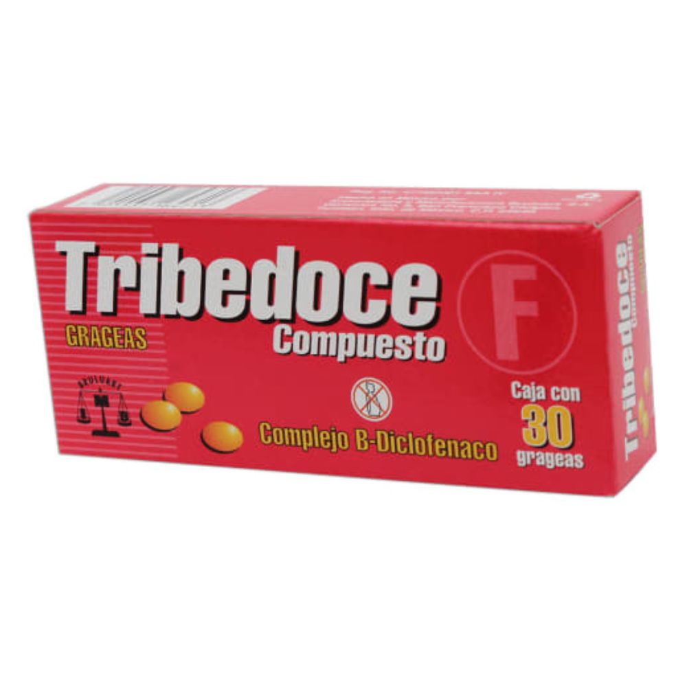 TRIBEDOCE F COMPUESTO GRAGEAS CAJA C/30