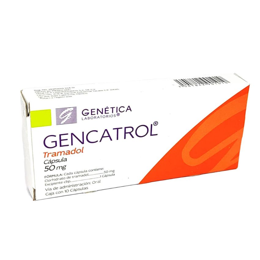 GENCATROL 50MG CAP C10
