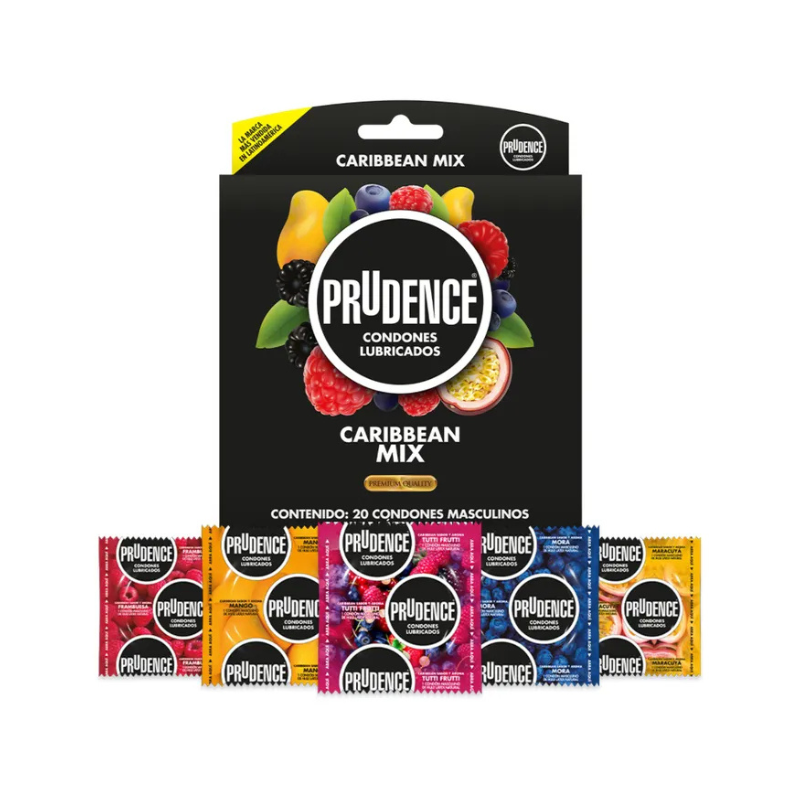 PRUDENCE MIX CARIBBEAN 1 CAJA 20 PZAS