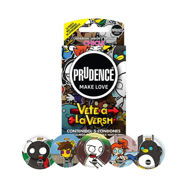 PRUDENCE CHICLE 1 CAJA 5 PZAS