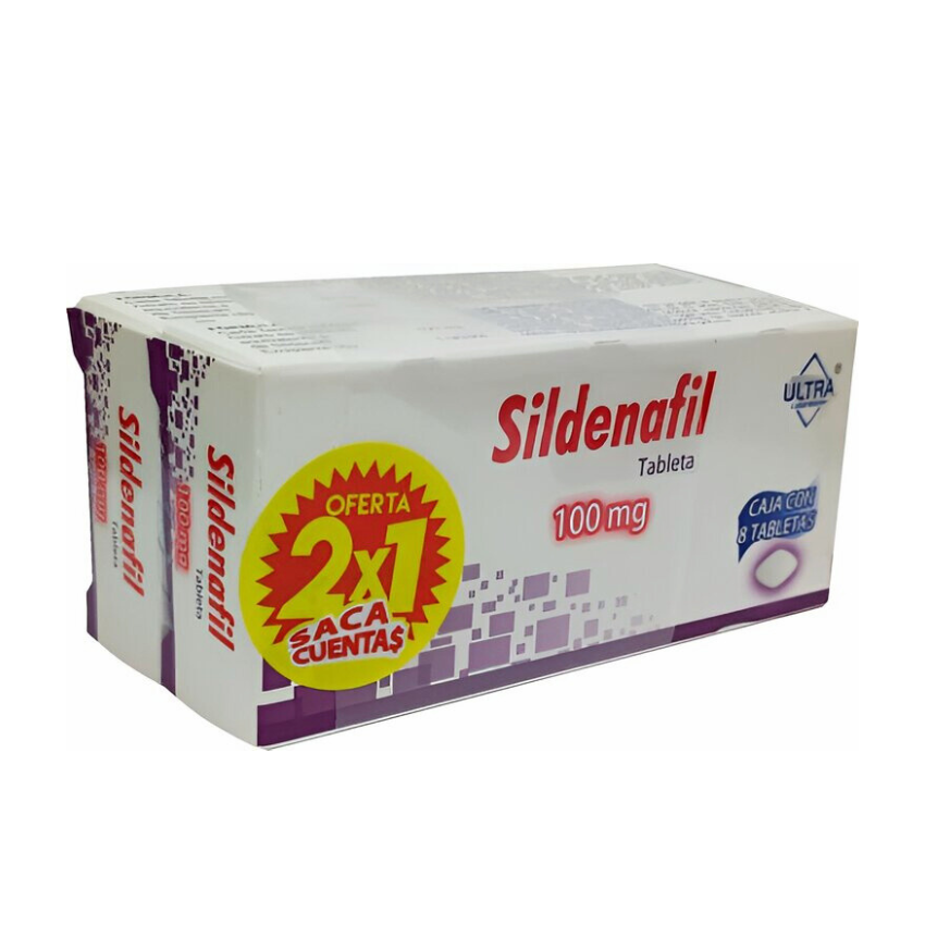 SILDENAFIL 100MG 8TAB 2X1 LGEN