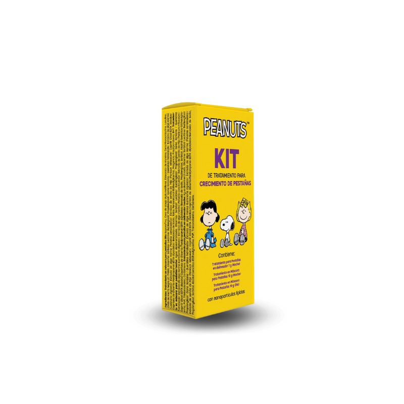 Anlett Kit De Tratamiento Para Crecimiento De Pestañas Día Y Noche 3 Frascos Peanuts 10 g + 10 g + 7 g