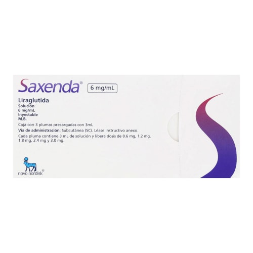 SAXENDA 6MG/ML PLUMAS C/3