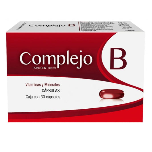 COMPLEJO B /TAMILG 30 CAPS 2.4/2.7/3.2MG
