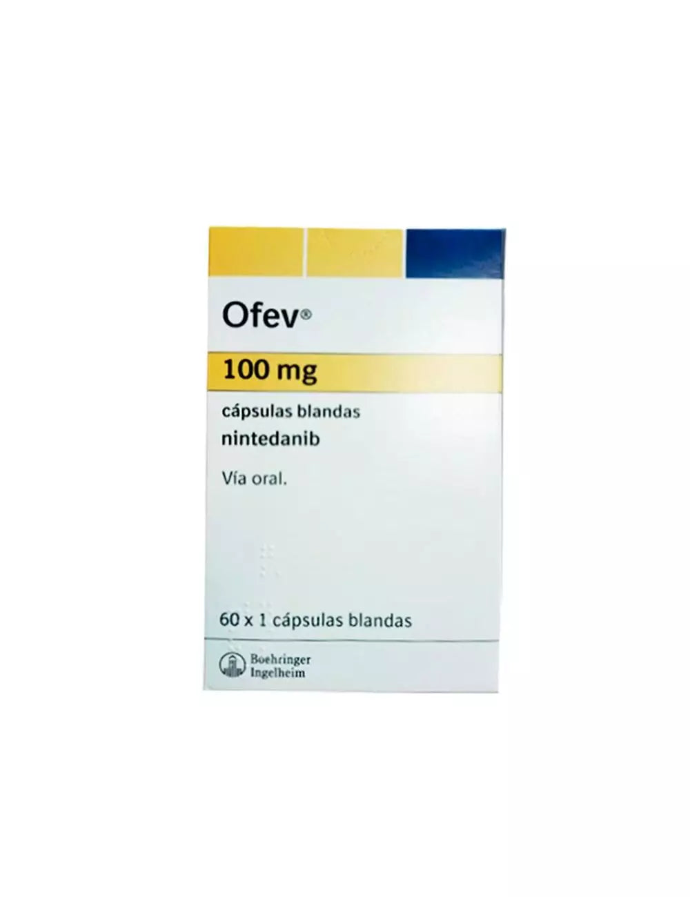 OFEV 100 MG C/60 CAP