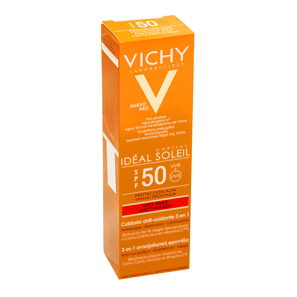 VICHY IDE SOLEIL FPS50 ANTIEDAD - 50ML