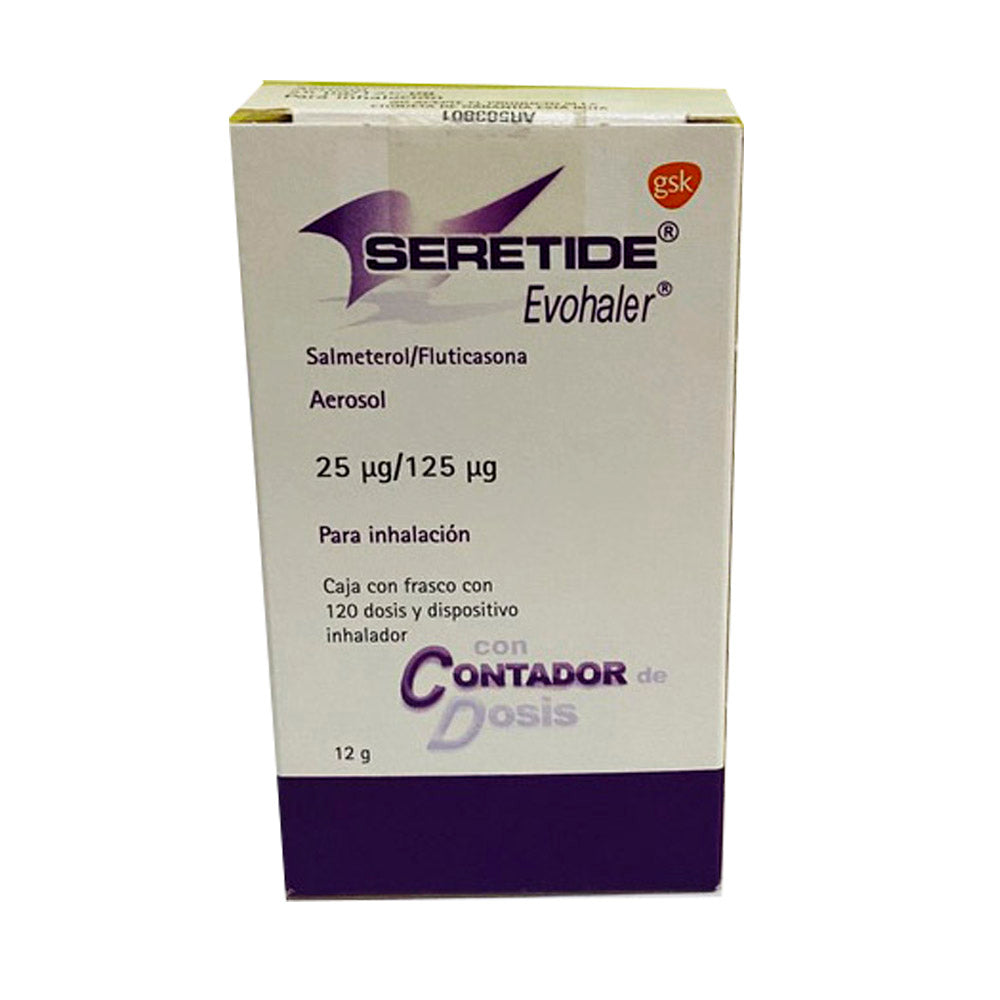 SERETIDE EV CD25/125MCG 120DOS
