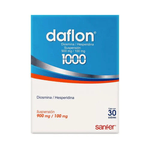 DAFLON1000 900/100MG 30SB10ML SUS