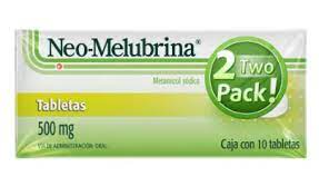 NEO-MELUBRINA 500 MG 10 TAB DUO