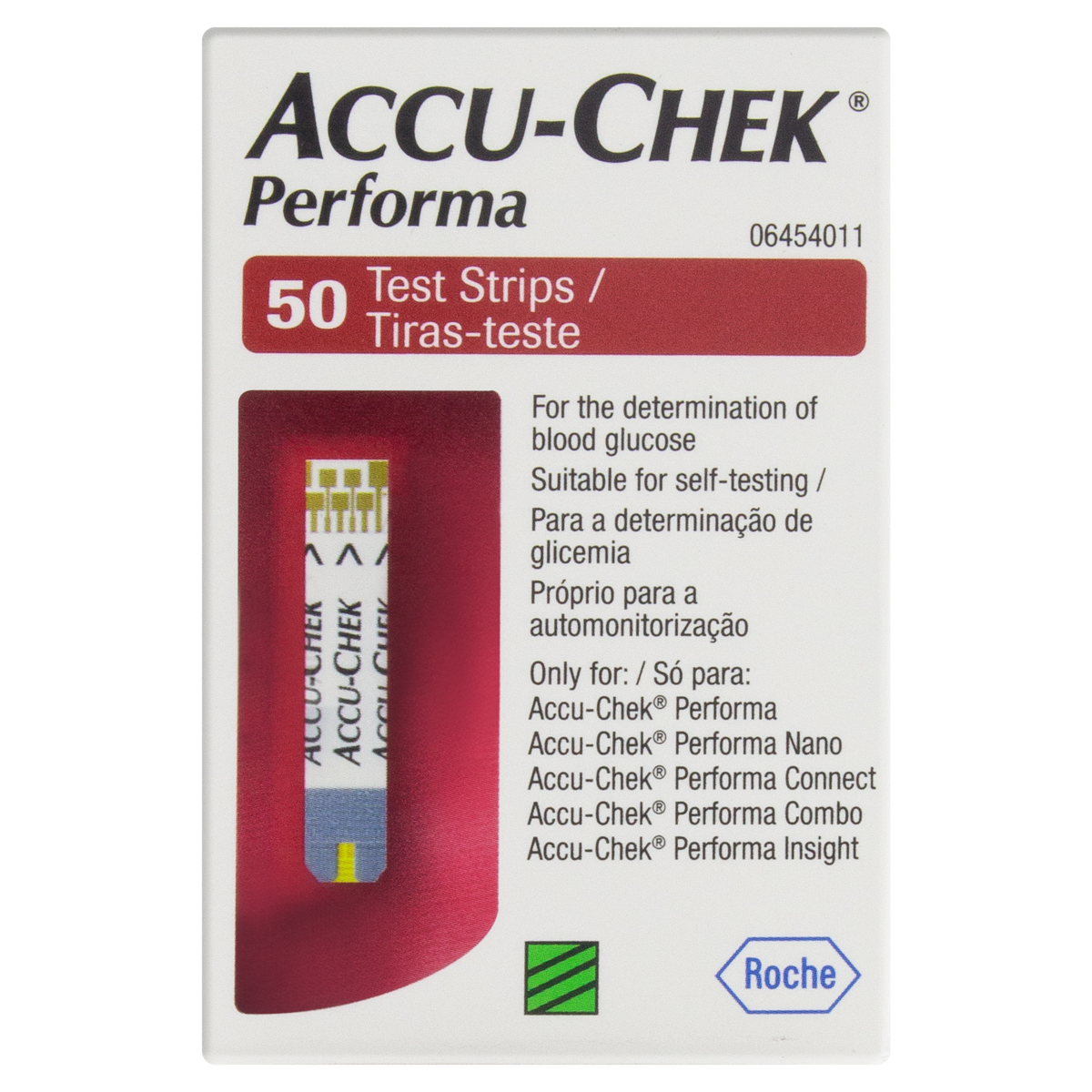 ACCU CHEK PERFORMA TIRAS C50