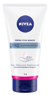 CRA NIVEA ACLAR NAT P/MANO 75ML