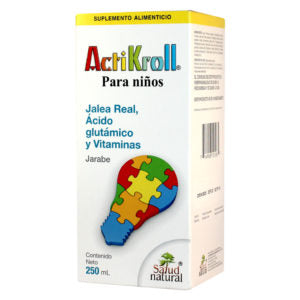 NEW ACTIKROLL JBE. CAJA C/FCO. C/250 ML.