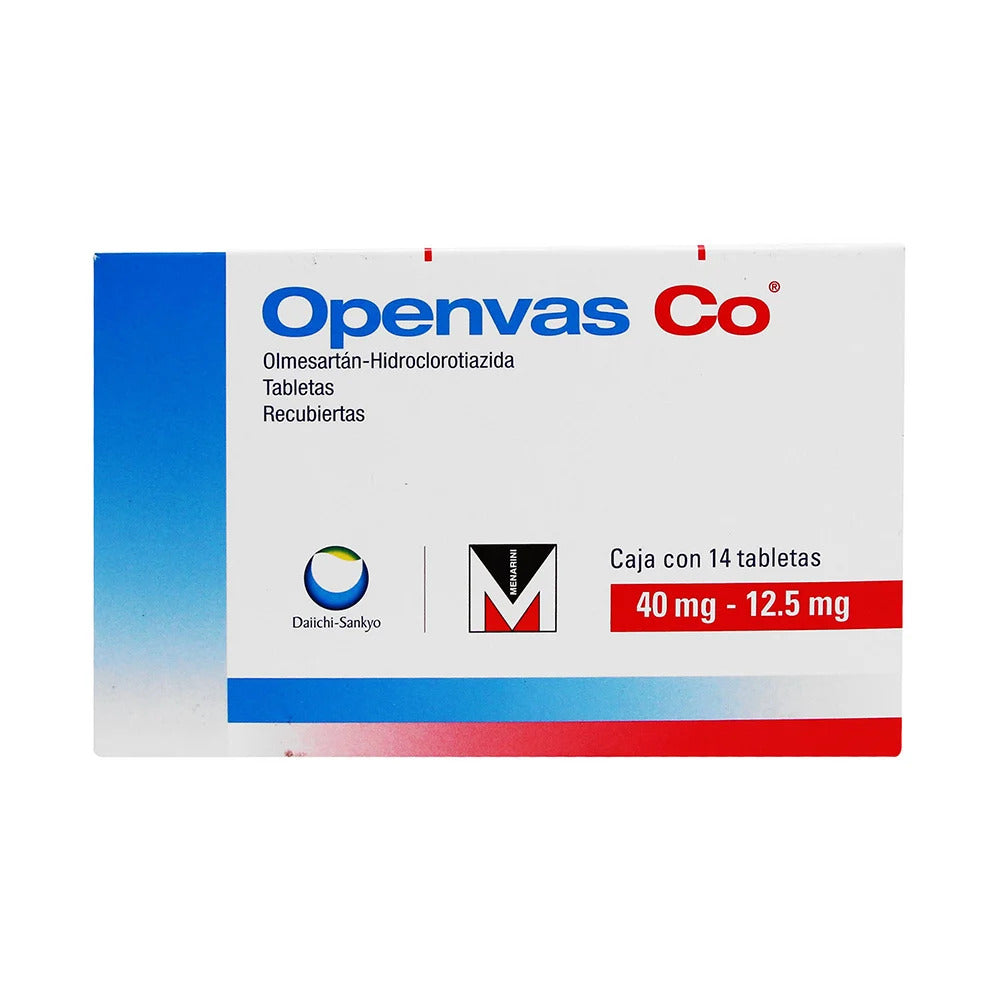 OPENVAS CO 40/12.5MG 14 TAB