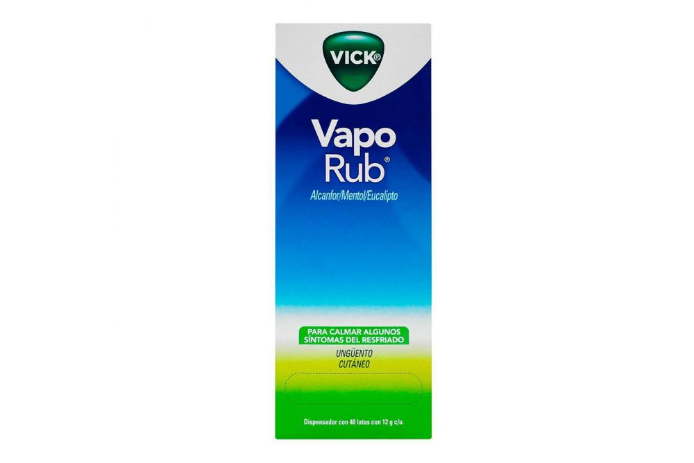 VICK VAPORUB C/40 LAT - 12G