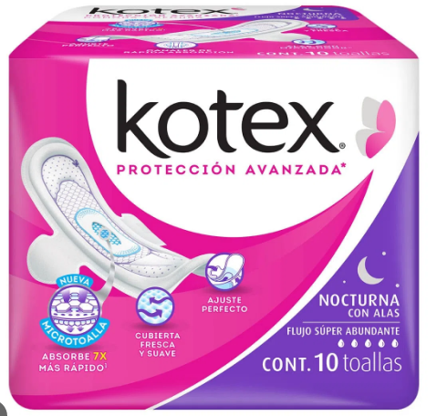 TAS SANIT KOTEX NOCTURN A10