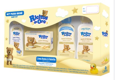 KIT RICITOS DE ORO AVE-VAIN C/4PZ