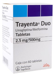 TRAYENTA DUO 2 5/500MG TAB C60