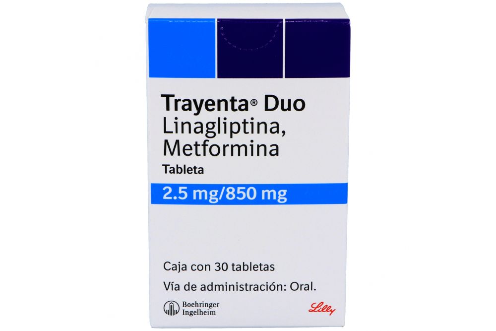 TRAYENTA DUO 2.5/850MG 30 TAB