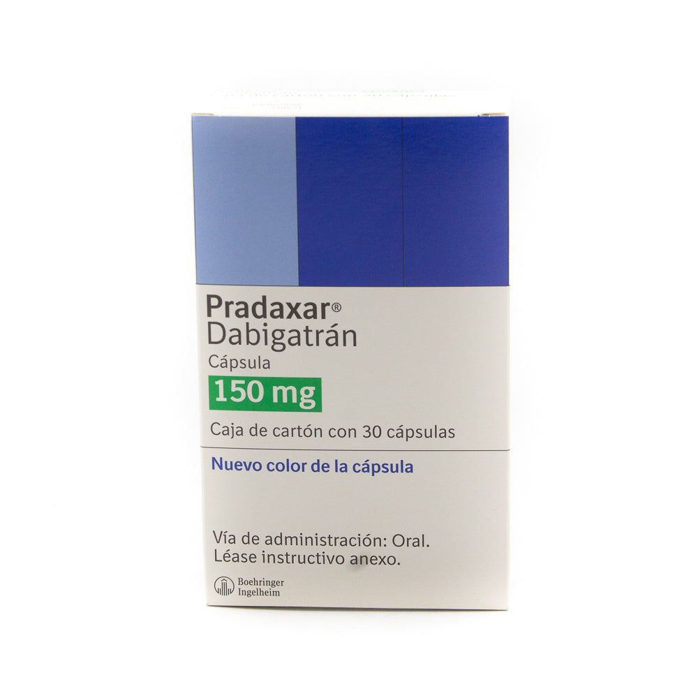 PRADAXAR 150MG - CAP 30