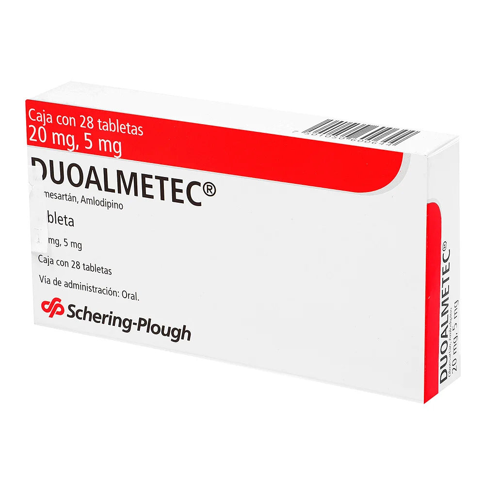 DUOALMETEC 20/5MG - TAB 28
