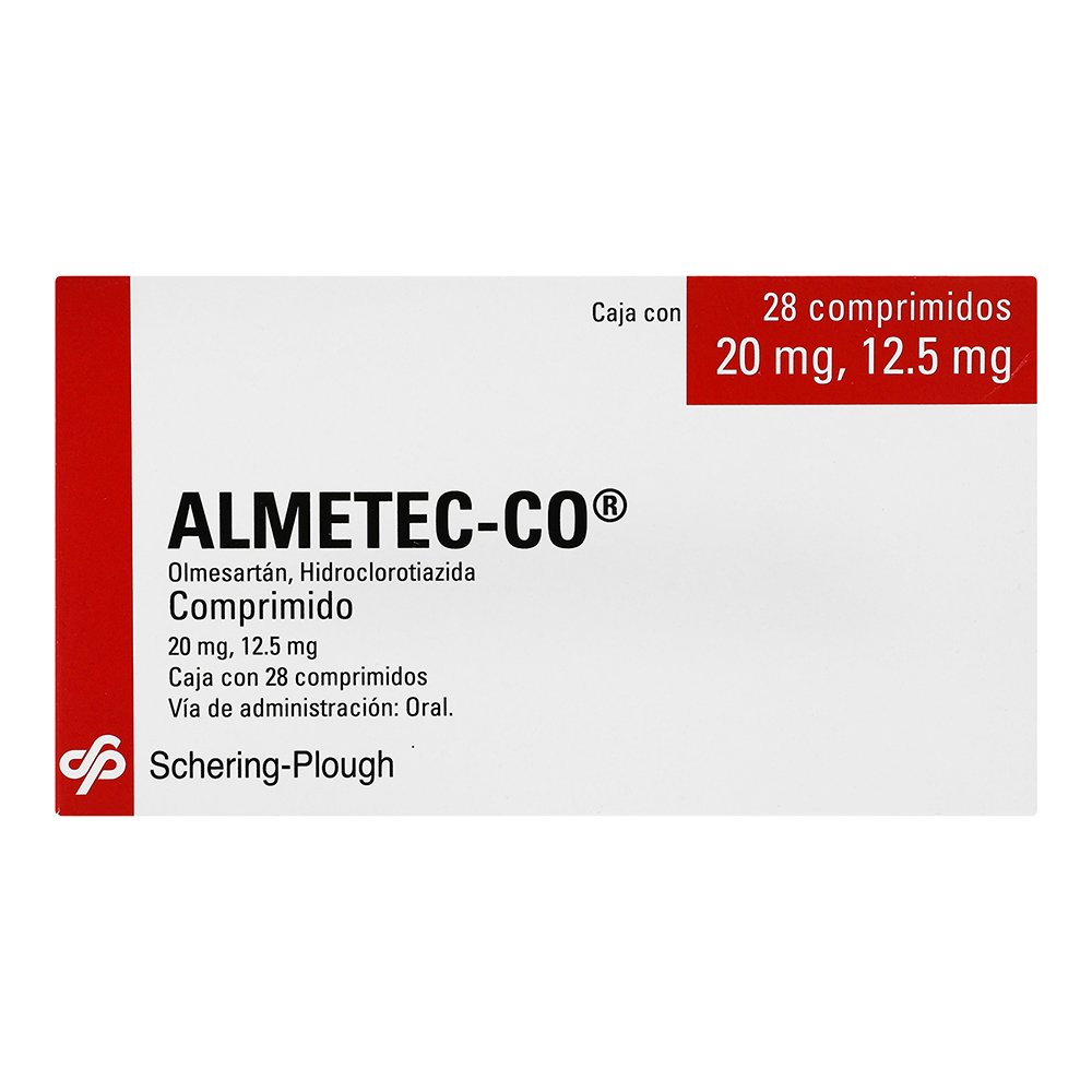 ALMETEC CO 20/12 5MG CPR C28