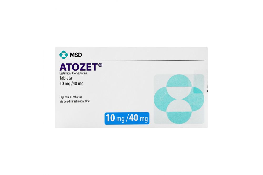ATOZET 10/40MG TAB C30