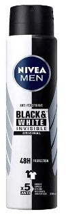 DESOD NIV MEN B&W INV SPY 250ML