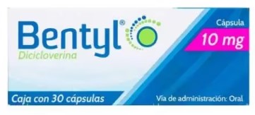 BENTYL 10 MG 30 CAPS