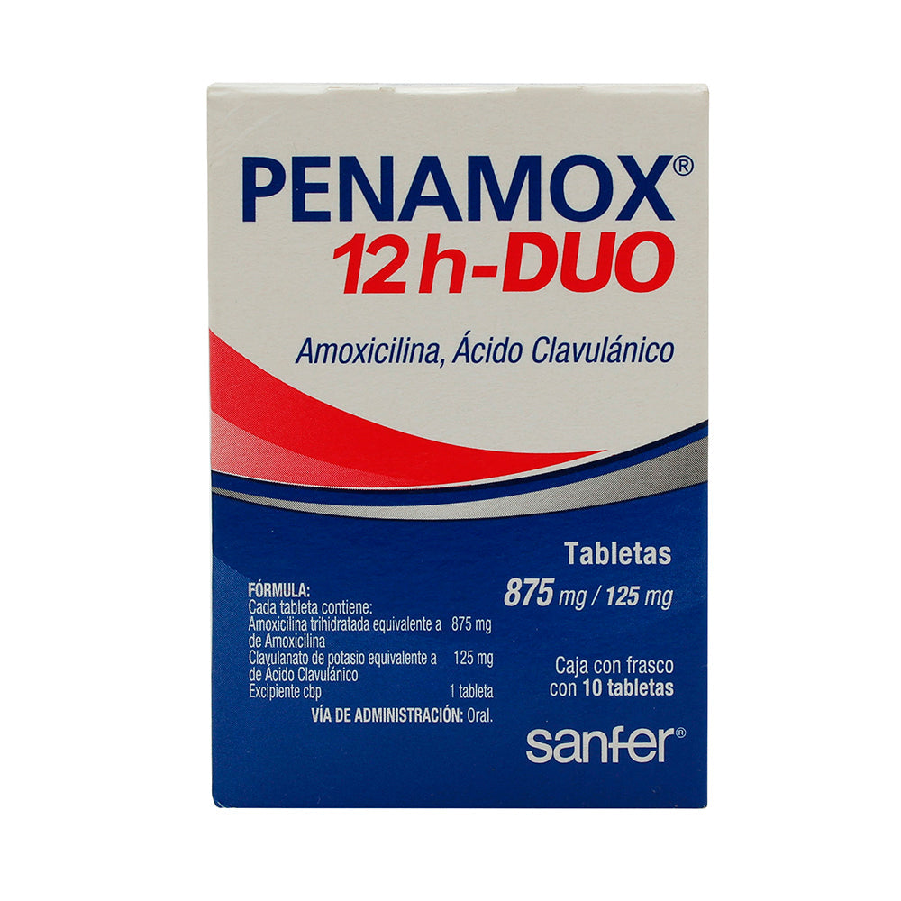 PENAMOX 12H-DUO 875 MG 10 TAB