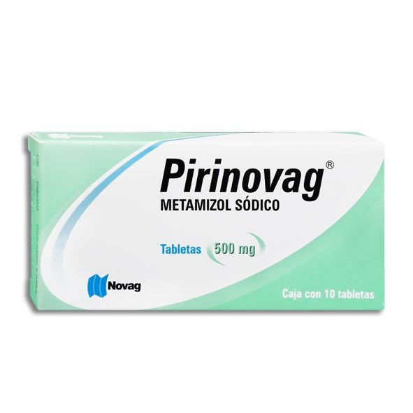 PIRINOVAG TAB. 500 MG. CAJA C/10