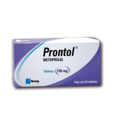 PRONTOL TAB. 100 MG. CAJA C/20