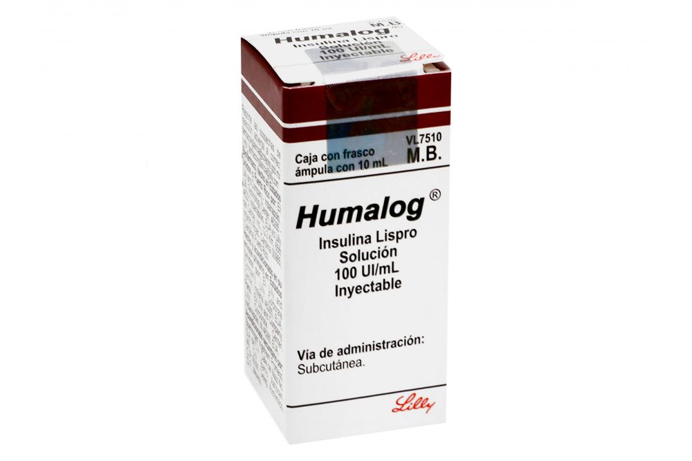 HUMALOG 100 U.I. F A 10 ML