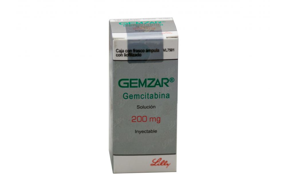 GEMZAR 200MG FCO.AMP.