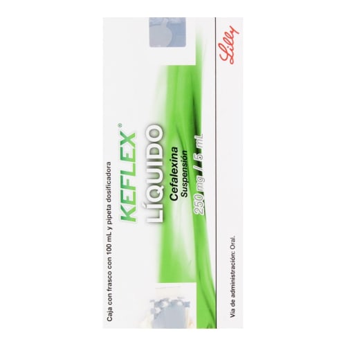 KEFLEX LIQUIDO 250MG C/PIPETA Farma Leal
