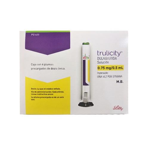 TRULICITY .75MG/.5ML SOL INY 4PLUM