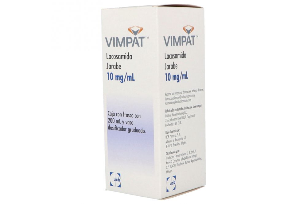 VIMPAT SOL INY 10MG/20ML