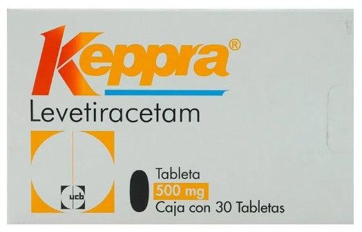 KEPPRA 500 MG 30 TAB