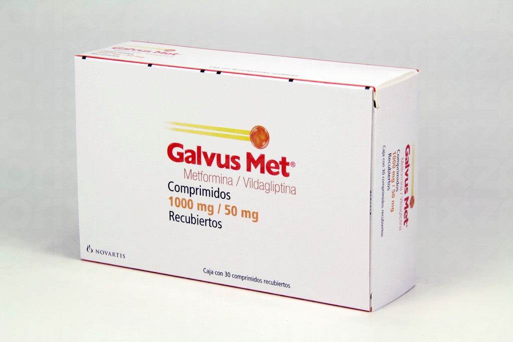 GALVUS-MET50/1000MG 30 CPR REC
