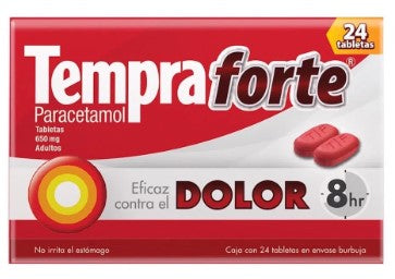 TEMPRA FORTE 650MG TAB C24