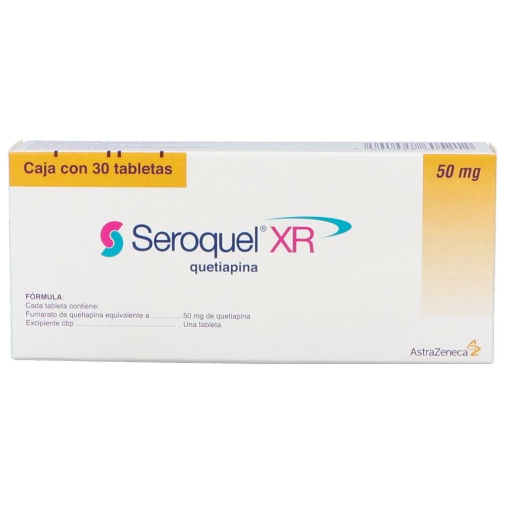 SEROQUEL XR 50MG TAB C30