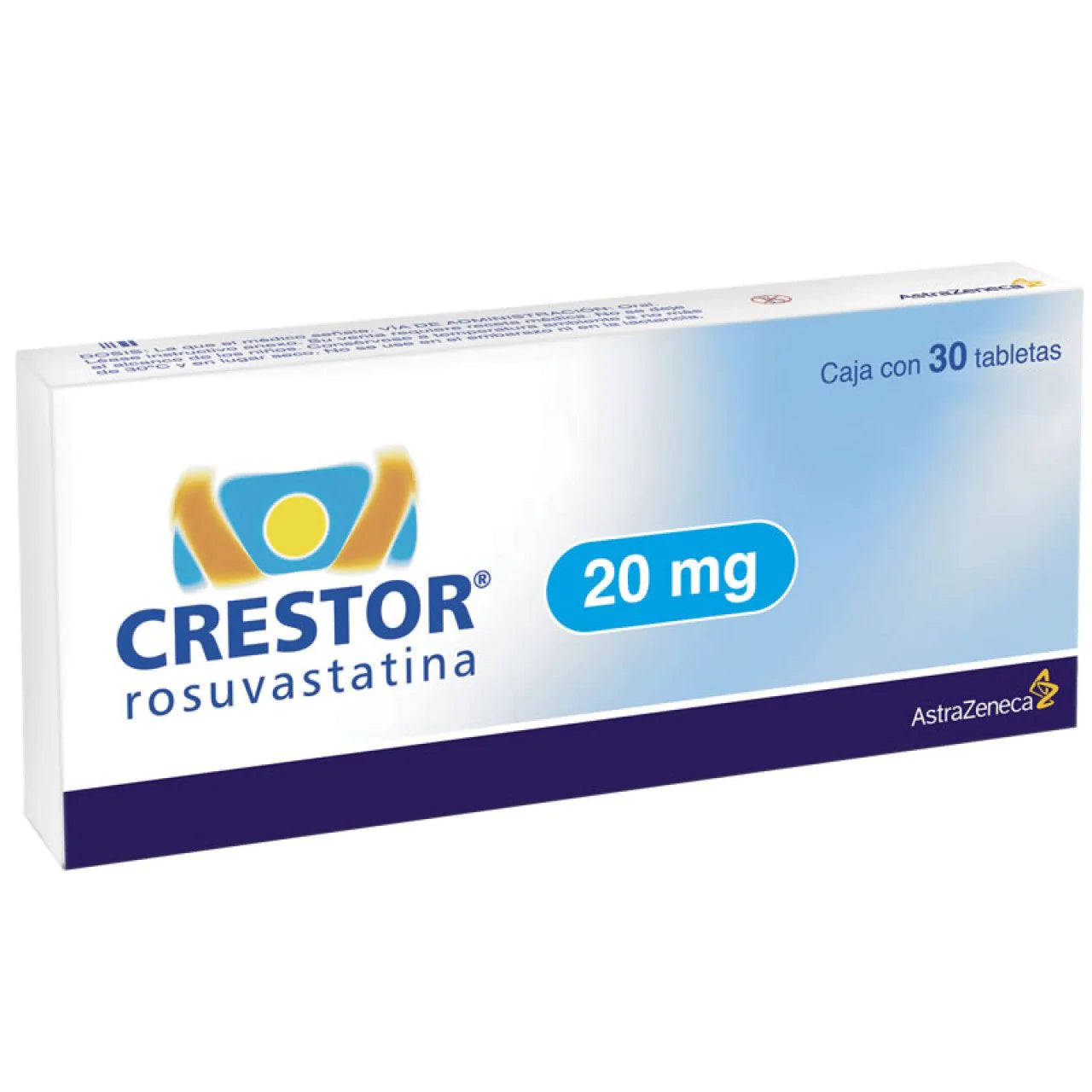 Crestor Tab. 20 Mg. Caja C/30 Rosuvastatina